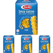 Tr Glutensiz Burgu (Fusilli) Makarna 400 gr (4 Paketi)