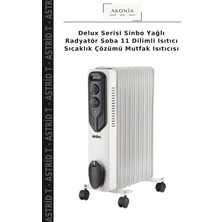 Delux Serisi Sinbo Yağlı Radyatör Soba 11 Dilimli Isıtıcı Sıcaklık Çözümü Mutfak Isıtıcısı
