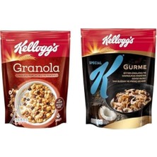 Tr 's Kahvaltılık Gevrek Seti (Granola Çikolatalı & Fındıklı ve Special K Hindistan Cevizli &