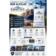Tr Contpack Plus Askılı Nem Alıcı Konteyner Rutubet Önleyici Nem Tutucu Küf ve Korozyon Koruyu