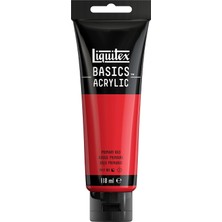 Tr 8870040 Basics Akrilik Boya Primer Kırmızı – 118 ml Tüp, Solmaz, Orta Viskozite, Ipeksi Pa