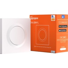 Tr ORB-ZBW1L Zigbee 3.0 Akıllı Duvar Şalteri, Nötr Iletken Gerekmez, 1 Vitesli Işık Şalteri,