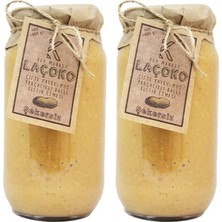 Tr Laçoko 2 kg Şekersiz, Katkısız, Glutensiz, Doğal Çifte Kavrulmuş Parçacıklı Ballı Yer