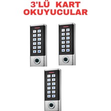 Tr SR-211 Em Parmak Izi Kart Şifre Okuyucu 10000 Kullanıcı Biyometrik Geçiş Kontrol Cihazı 12
