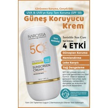 Tr Yüksek Koruyucu, Leke Karşıtı Yüz Güneş Kremi 50 Spf+ Waterproof Uva + Uvb 50 ml