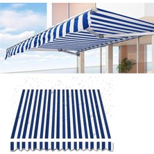 Tr Bu Geri Çekilebilir Veranda Tentesi Yedek Kumaş (Çerçevesiz) %100 280 G Polyester Pencere Kap