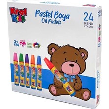 Tr Kraf Kıds KK520 Oıl Pastels- Pastal Boya Seti 24'lü Karton Kutu