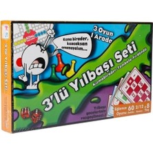 Tr Raytoys Oyuncak Full Yılbaşı Oyunu Seti Tombala Fırdöndü Kızma Birader 3lü Set Yılbaşı Kut