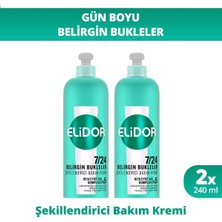 Tr 7/24 Şekillendirici Saç Bakım Kremi, Belirgin Bukleler, 240 ml X2