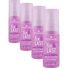 Tr Fix & Last Keep It Perfect Make-Up Fixing Spray (4 Paketi)
