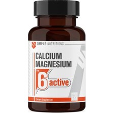 Tr Kalsiyum Magnezyum Çinko Kompleksi | D3 K Vitamini, Selenyum, Bakır, Bor ile 8'i 1 Arada Formü