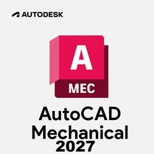 Autocad Mechanical 2027 (Windows) - 1 Pc 3 Yıl Autodesk Serial Key