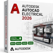 Autodesk Autocad Electrical 2026 (Windows) - 1 Pc 2 Yıl Serial Kod Full Sürüm