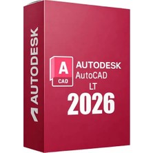 Autodesk Autocad Lt 2026 (Windows) - 1 Pc 2 Yıl Serial Kod Full Sürüm