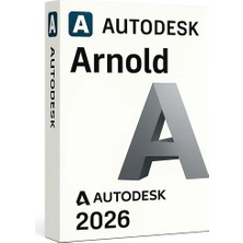Arnold 2026 (Windows/mac) - 1 Pc 1 Yıl Autodesk Serial Key