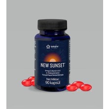 Tr Kyäni Sunset, Omega 3, Vitamin A, D, E Içeren, 90 Kapsül, Yumuşak Kapsül Takviye Edici Gıd