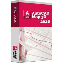 Autocad Map 3D 2026 (Windows) - 1 Pc 2 Yıl Autodesk Serial Key