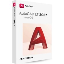 Autodesk Autocad Lt 2027 (Mac) - 1 Mac 3 Yıl Dijital Kod