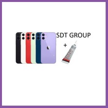 Bezos iPhone 12 Uyumlu Arka Batarya Pil Kapağı Beyaz (B7 Bzoshb