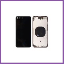 Bezos iPhone 8 Plus Uyumlu Kasa Kapak (Siyah) Bzoshb