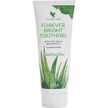 Happy Trend Bright Aloe Vera Diş Jeli, Florürsüz, Doğal Nane Aromalı, Arı Propolisi Ile, 130G