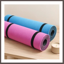 Bezos Pilates Yoga Matı 8mm 55X170 cm 27 Dns ECO123