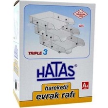 Tr Evrak Rafı 3' Lü Şeffaf