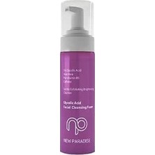 Happy Trend Paradise Gözenek Sıkılaştıran Nemlendiren Leke Karşıtı ve Sebum Dengeleyen Yüz Yıkama Köpüğü 200 ml