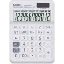 Tr 12 Hane Hesap Makinesi Beyaz H-MC007BN