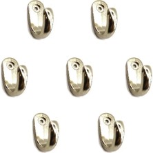 Magicool Psk Büyük Tekli Fincan Askı, Dekor Askısı - Nikel, 100 Adet, 12X23X30 mm
