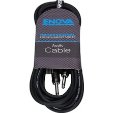 Happy Trend 3 M 1/4" Fiş, 2 Pole Jack - Jack Enstrüman Kablosu, Iletken Pe Koruma ile
