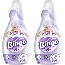 Tr Soft Konsantre Çamaşır Yumuşatıcısı Sensitive 1440 ml x 2 Adet