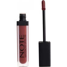 Happy Trend Cosmetics Mattemoist Lipgloss 415 Shy Berry Yarı Mat Saten Bitişli Likit Ruj, Bordo