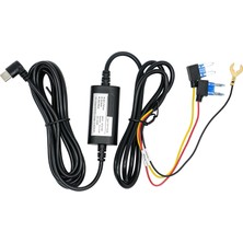 Tr Araç Kamerası Type-C Park Modu Bağlantı Kiti Kablosu | 12V/24V - 5V 2.5A Akü Koruma Hardwire