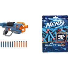 Tr Elite 2.0 Commander Rd-6 Dart Tabancası + Dart 50'li Yedek Paket (2li Set)