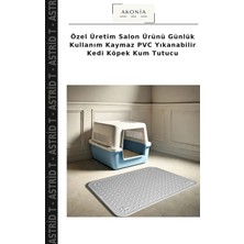 Özel Üretim Salon Ürünü Günlük Kullanım Kaymaz Pvc Yıkanabilir Kedi Köpek Kum Tutucu