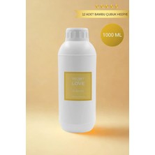 Tr Premium 1 Litre Kavun Oda Kokusu, Oto Araç Kokusu, Oto Parfüm Çok Amaçlı 12 Adet Çubuk Hedi