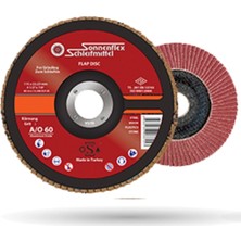 Tr Alüminyum Oksit Flap Zımpara 125 x 22 mm Nk 60-10 Adet