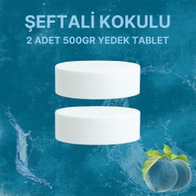 Tr 2X500 Gram - Şeftali Kokulu, Nem Alıcı Rutubet ve Küf Önleyici Yedek Tablet