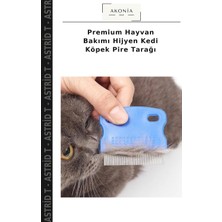 Premium Hayvan Bakımı Hijyen Kedi Köpek Pire Tarağı