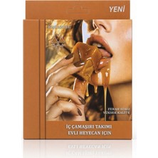WebMediCode Karamel Aromalı Yenilebilir Iç Çamaşırı Takımı