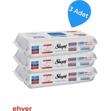 Tr 3'lü Easy Clean Çamaşır Suyu Katkılı Mopa Uyumlu Yer Temizlik Havlusu (150 Yaprak)