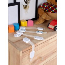 Kidkid Yüksek Güvenlikli Çekmece ve Dolap Kilidi 5 Adet