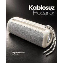 Nemere İthalat Güçlü Bas Sesli Kablosuz Bluetooth Hoparlör Rgb Aydınlatmalı Stereo Müzik Sistemi Nemere Ith