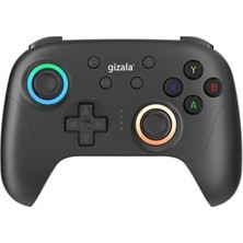 Gizala Kablosuz Oyun Kontrolcüsü Gamepad Hall Effect Triggers Joystick Game Controller Switch 2 / Sw