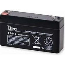 Ttec Plus Ttec 6V 1.3AH Bakımsız Kuru Akü