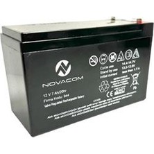 Ttec Plus Nova 12V 7A Bakımsız Kuru Akü 2kg Ups Uyumlu