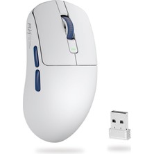 Tr Rk M30 Kablosuz Oyun Faresi, 24000 Dpı, 43G Ultra Hafif, PAW3311 Sensör, 2.4g/bluetooth/usb-C Ş
