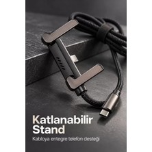 Nemere İthalat Type C Şarj Kablosu Çinko Alaşım Gövdeli Nemere Ithalat