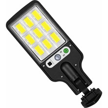 Busstier Güneş Enerjili Sensörlü Solar LED Lamba 72 LED Hareket Algılayıcılı Dış Mekan Duvar Aydınla